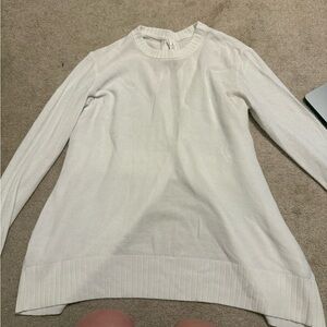 White Long Sleeve Sweater